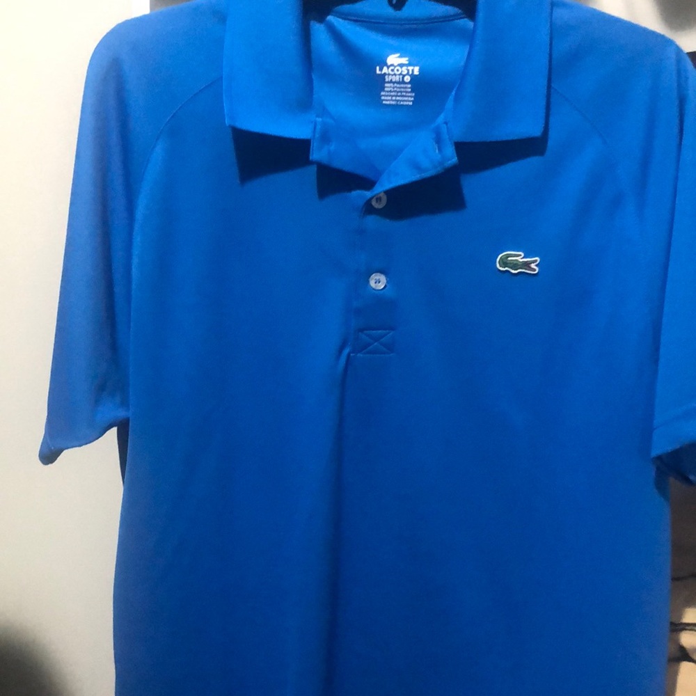 Lacoste Medium Blue Sport Polo